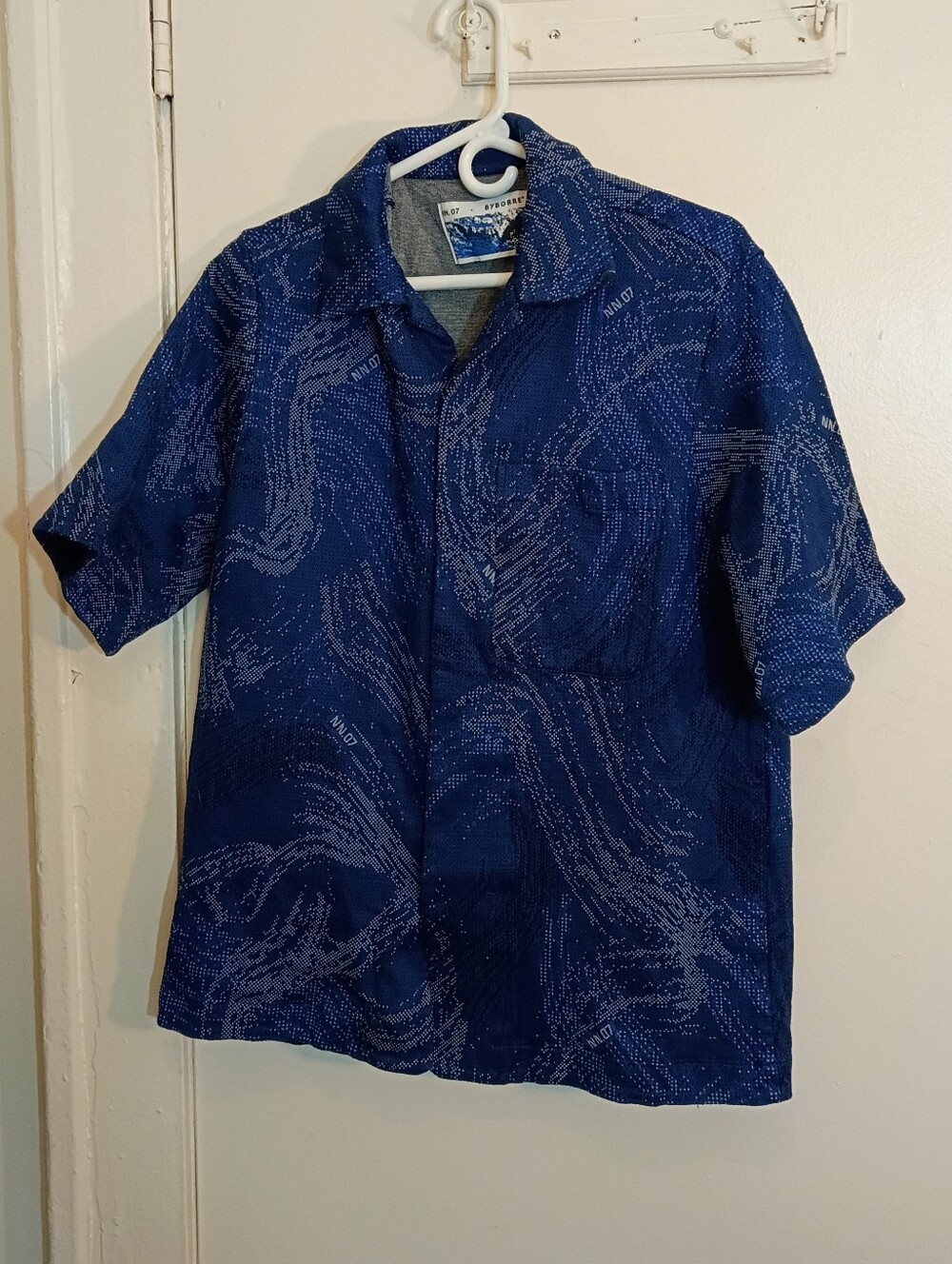 NN07+ Byborre no‎ Nationality Cotton Knit shirt Limited Edition Size Large Rare